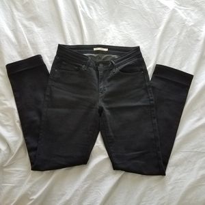 Levi's black jeans